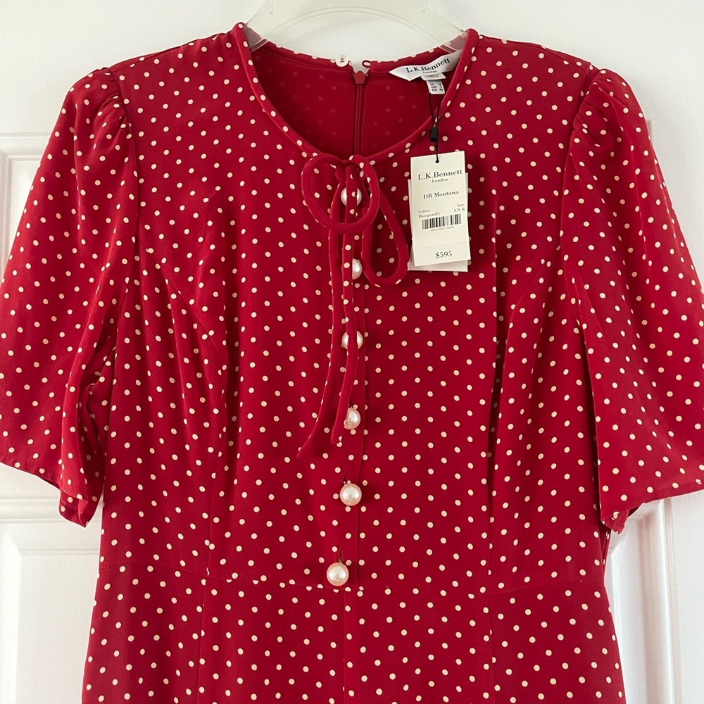 Brand new with tags. Size is too big now. Pearl button detail. - Picture 3 of 6